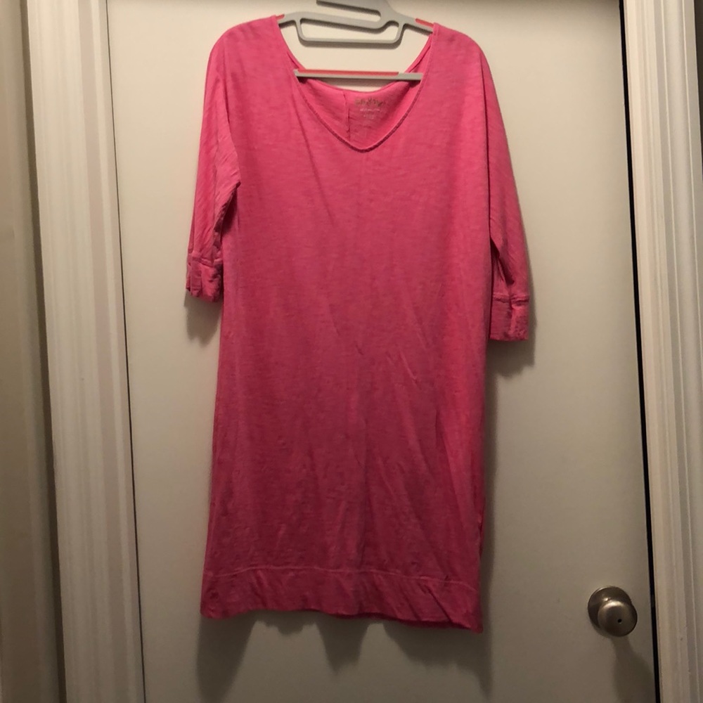 Pink Lilly Pulitzer cotton dress
